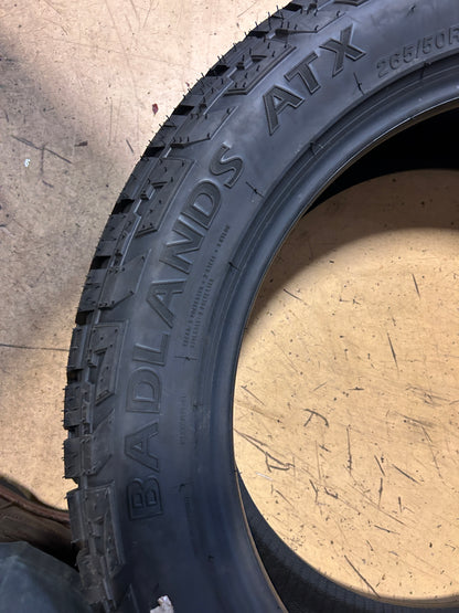 MASTERTRACK BADLANDS ATX BSW P 265 50 20 111V XL ALL TERRAIN TIRE MASTATX014