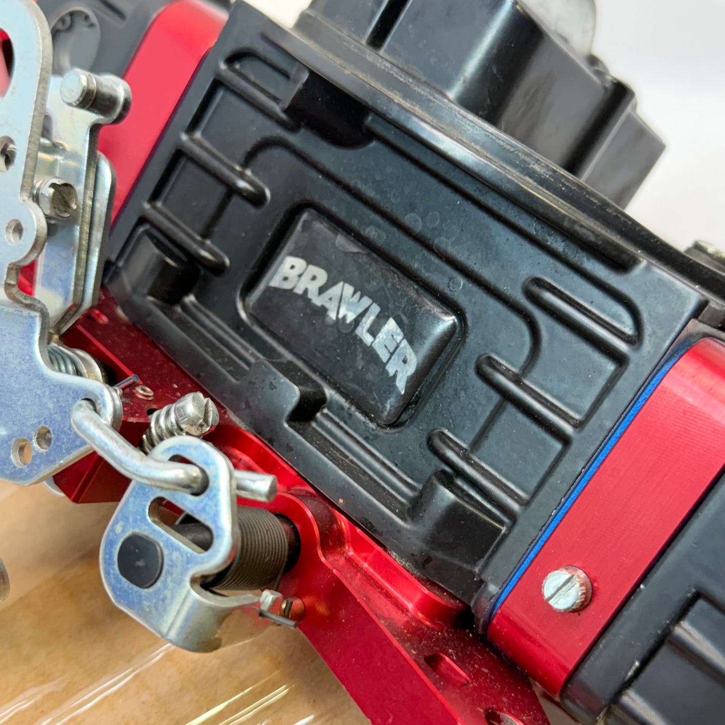 QUICK FUEL CARBURETOR CARB 750 CFM BR-67320 BRAWLER STREET MECHANICAL BLACK RED