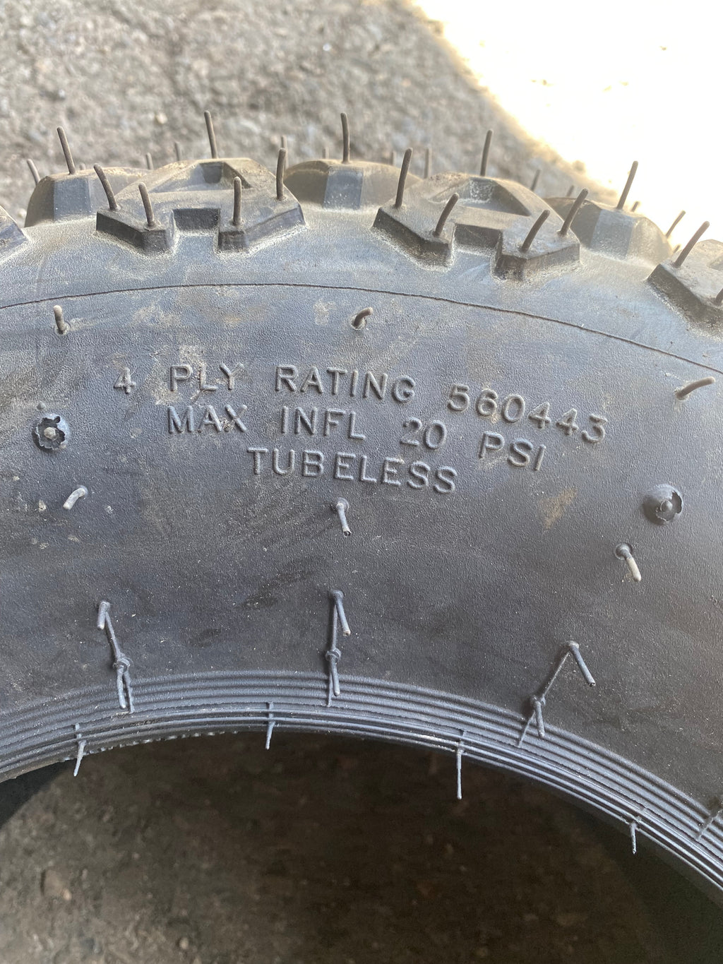 CARLISLE ALL TRAIL II  25 9 12 ATV/UTV TIRE 560443