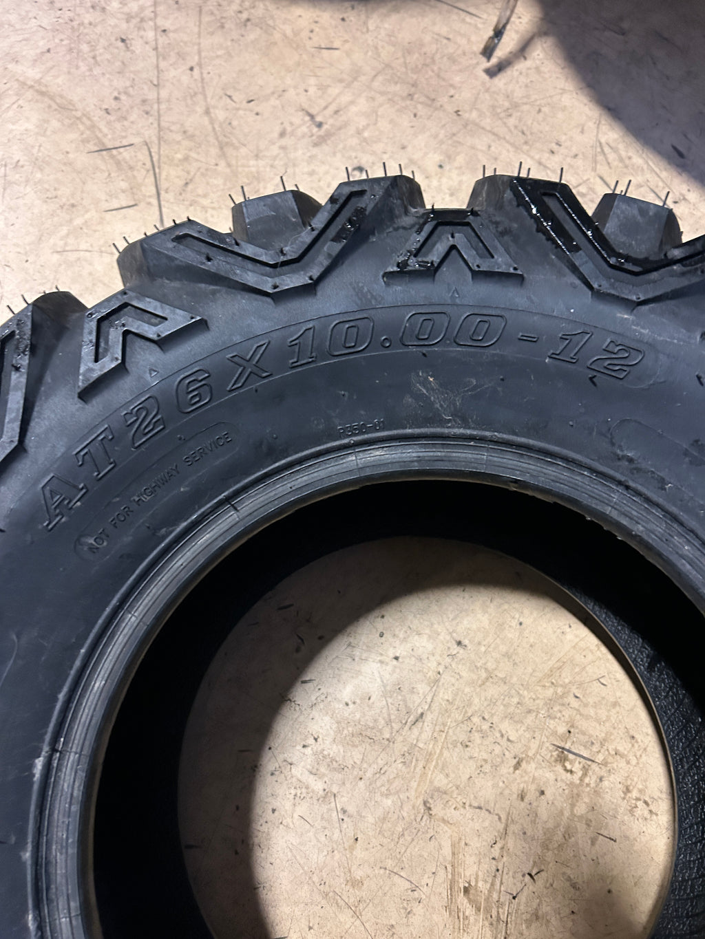 TUSK TRILOBITE BSW AT 26 10 12 6PLY ATV/UTV TIRE 0004829