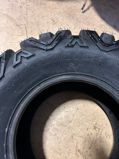 TUSK TRILOBITE BSW AT 26 10 12 6PLY ATV/UTV TIRE 0004829
