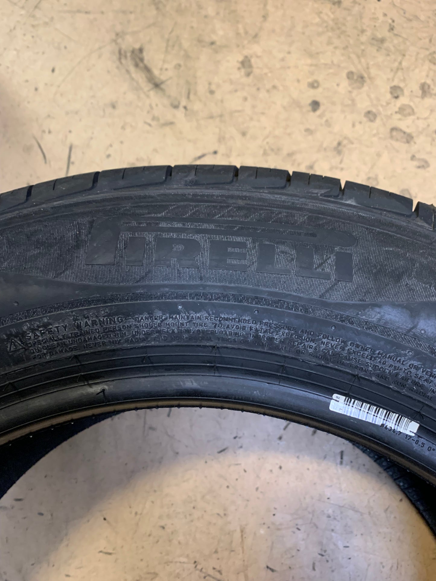 PIRELLI P4 PERSIST AS PLUS BSW P 225 60 17 99T ALL SEASON TIRE 4079200
