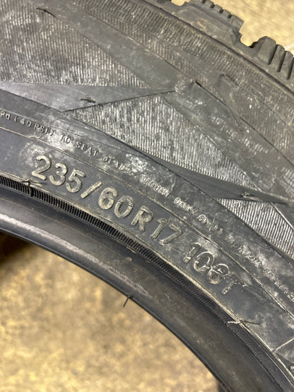 TOYO OBSERVE G3-ICE STUDDABLE BSW  235 60 17 106T WINTER TIRE 139360