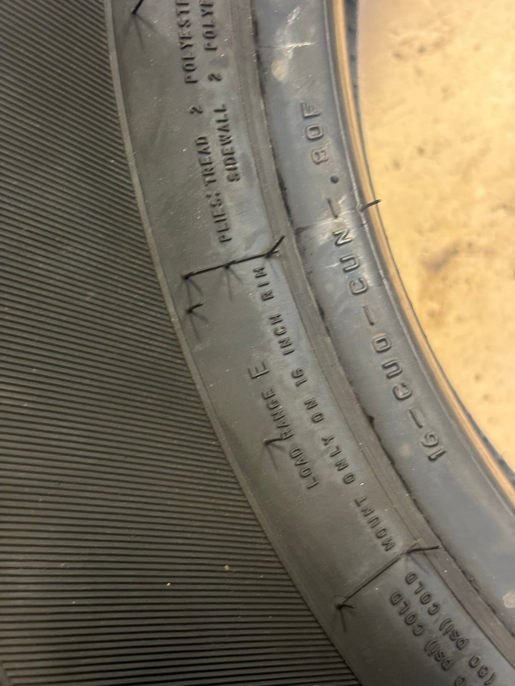 FIRESTONE TRANSFORCE HT2 BSW LT 225 75 16 115/112R LRE 10 PLY HIGHWAY TERRAIN TIRE 002760