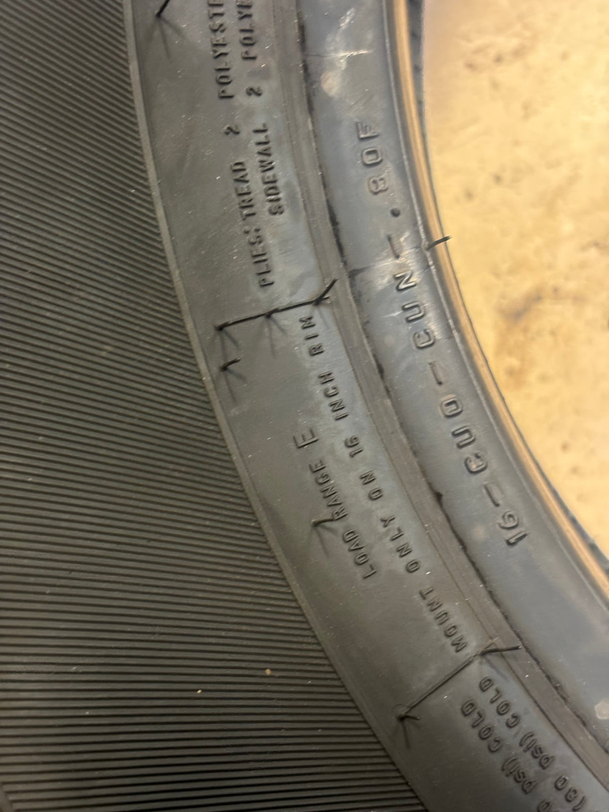 FIRESTONE TRANSFORCE HT2 BSW LT 225 75 16 115/112R LRE 10 PLY HIGHWAY TERRAIN TIRE 002760