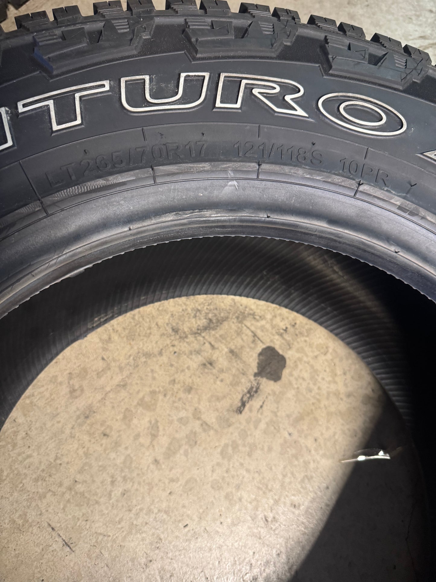 2 GT RADIAL ADVENTURO ATX OWL LT 265 70 17 121/118S 10PLY ALL TERRAIN TIRE AS150