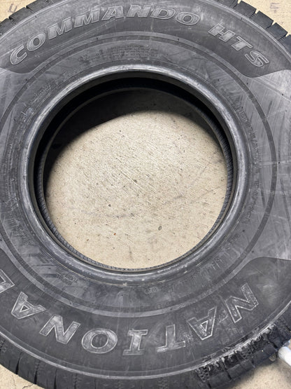 NOS NATIONAL COMMANDO HTS BSW LT 235 85 16 120/116R 10PLY HIGHWAY TERRAIN TIRE NHT17