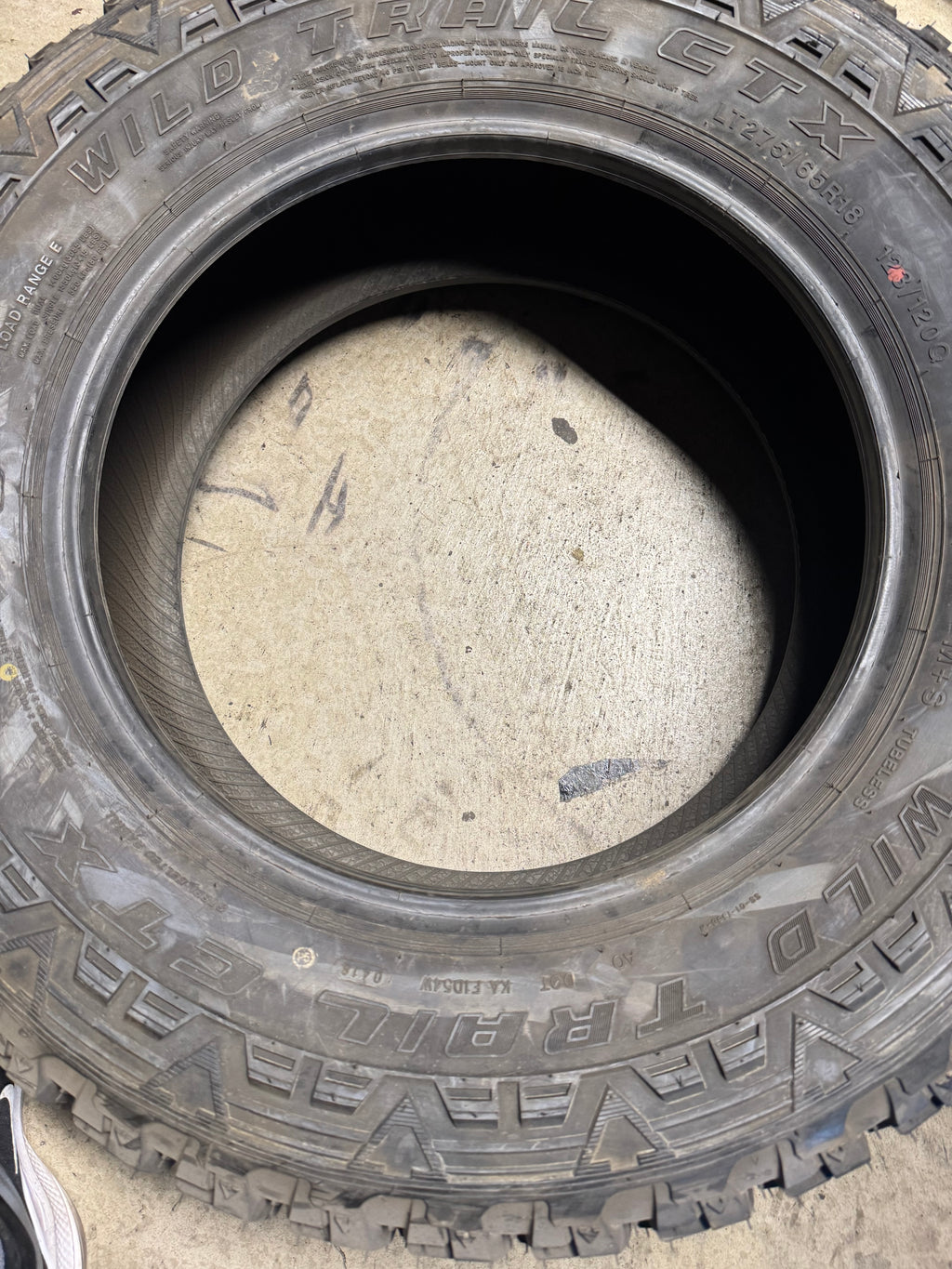 2 NOS WILD TRAIL CTX BSW LT 275 65 18 123/120Q 10PLY ALL TERRAIN TIRE WCX40
