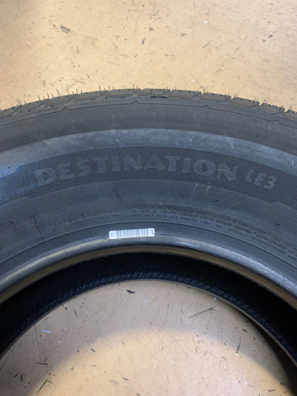 FIRESTONE DESTINATION LE3 OWL P 265 70 16 112T ALL SEASON TIRE 005354