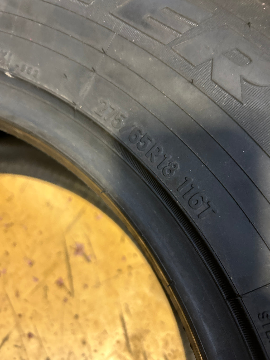 NOS ARCTIC CLAW WINTER WXI BSW P 275 65 18 116T WINTER TIRE ARC63