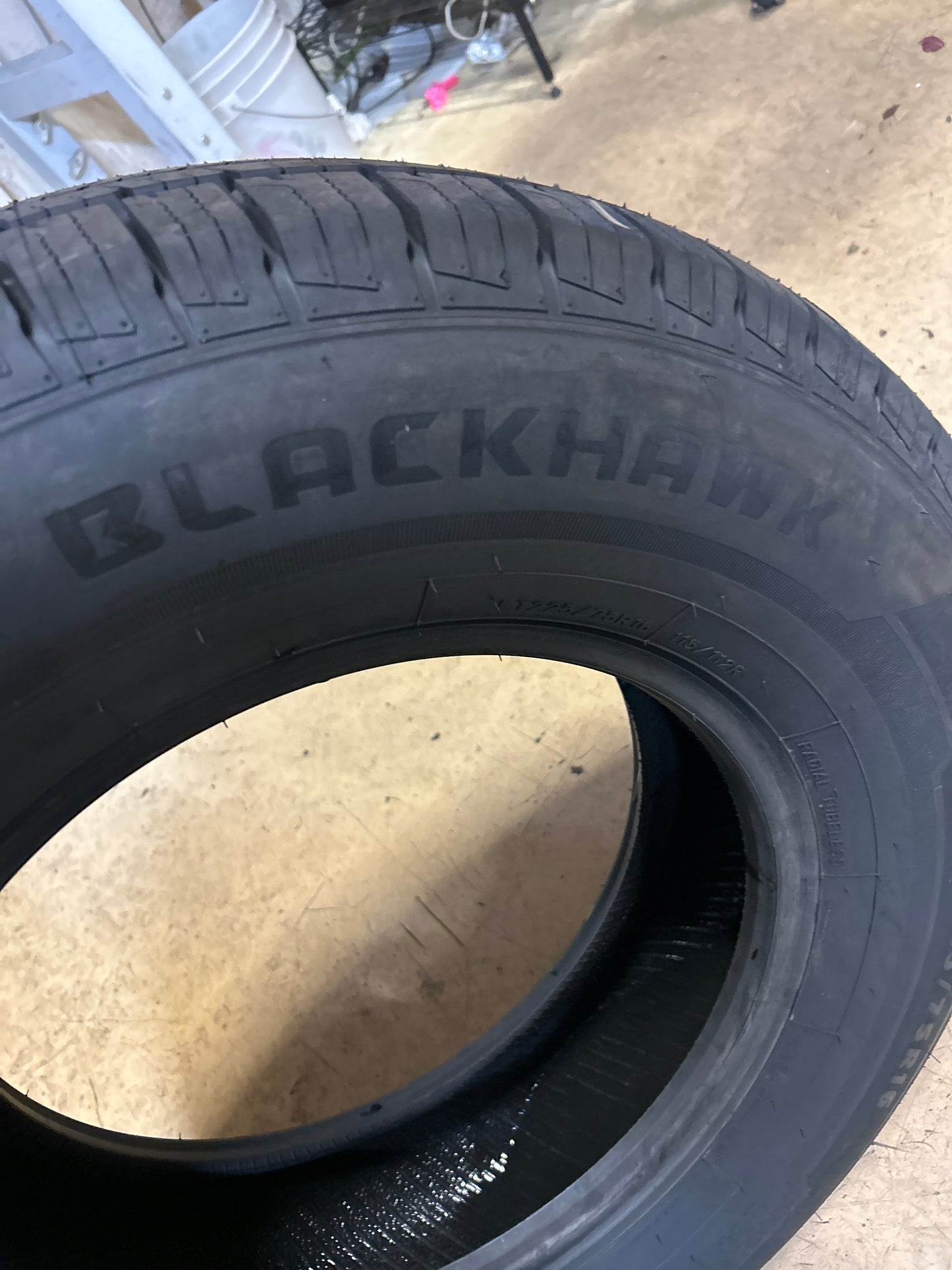 BLACKHAWK RIDGECRAWLER HT02 BSW LT 225 75 16 115/112R 10PLY ALL SEASON TIRE 1602491K