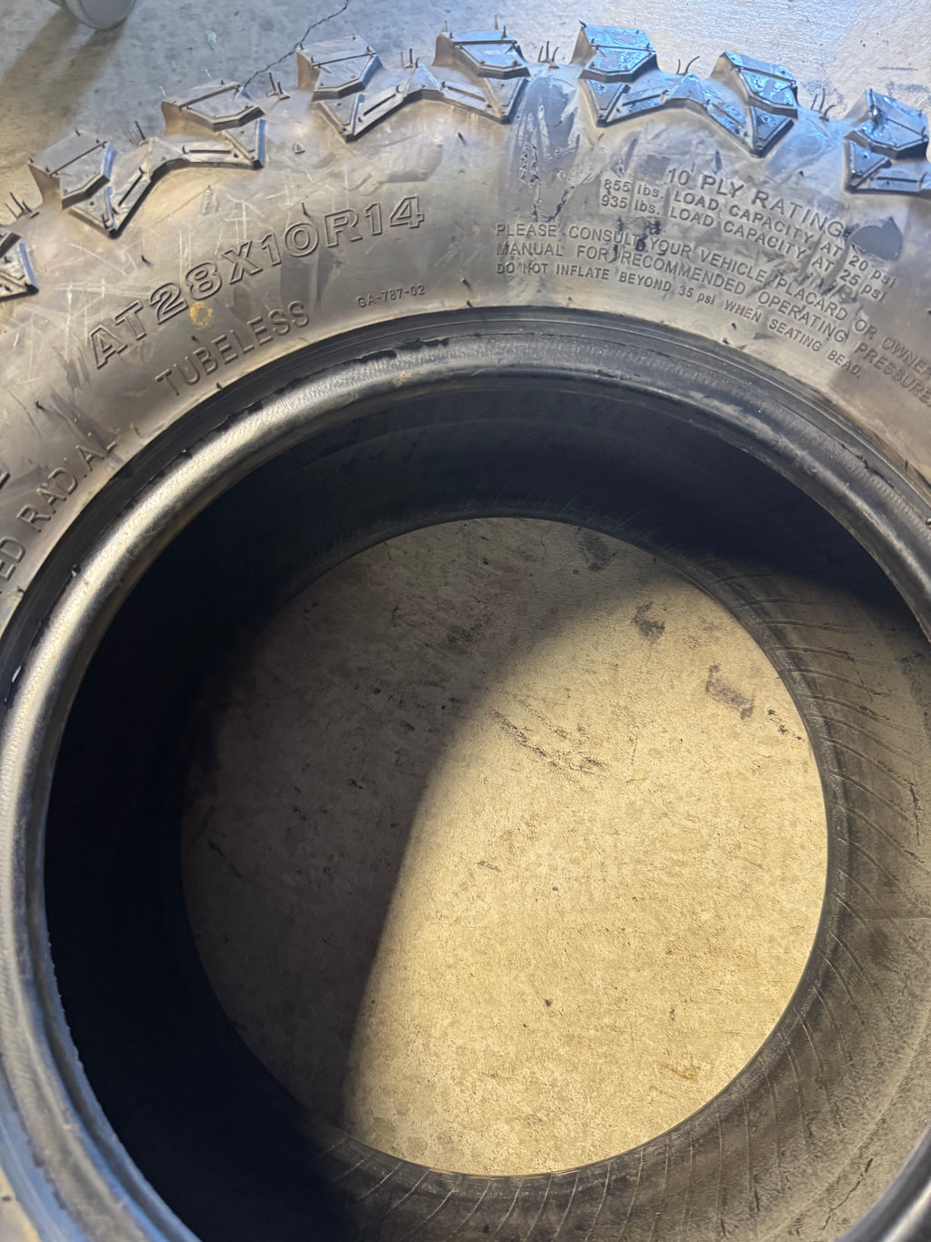 2 NOS GBC KANATI TERRA MASTER BSW  28 10 14 10PLY ATV/UTV TIRE AE142810TM