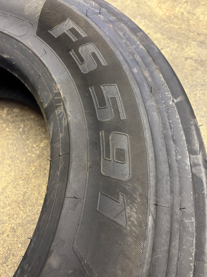 FIRESTONE FS591 BSW  295 75 22.5 144/141L 14PLY STEER TIRE 233738