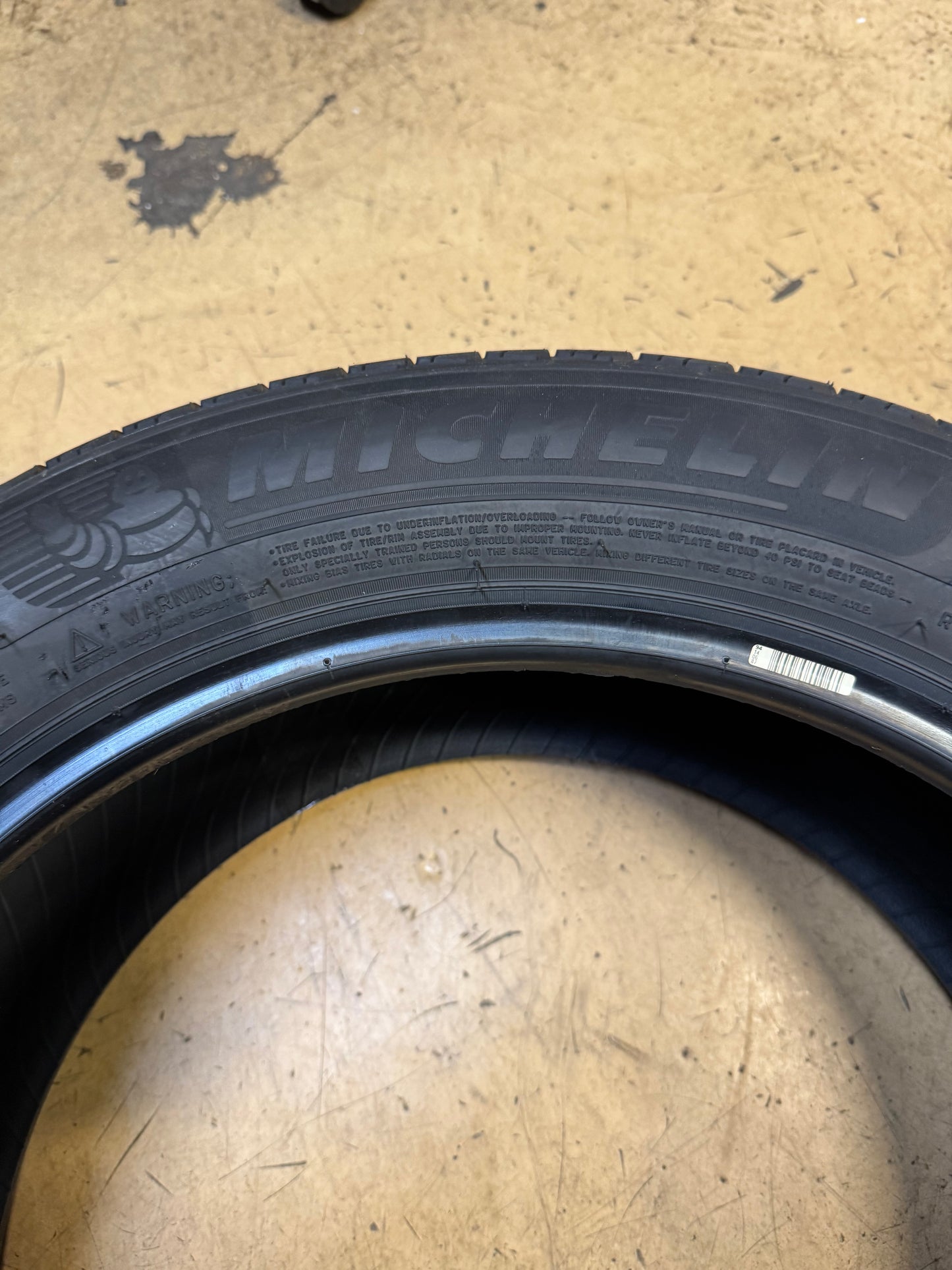 2 MICHELIN PRIMACY A/S BSW P 235 55 19 101V ALL SEASON TIRE 26807