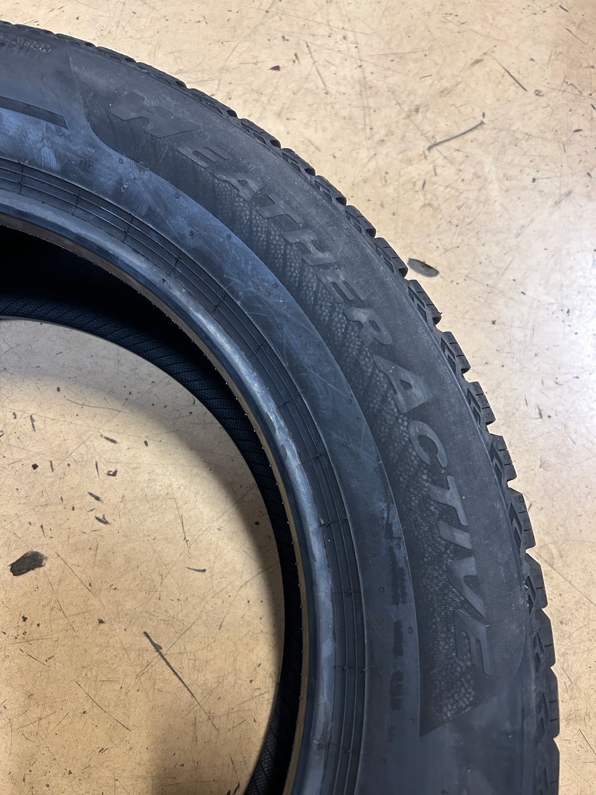 2 PIRELLI SCORPION WEATHERACTIVE BSW P 235 55 18 100H ALL SEASON TIRE 4163000
