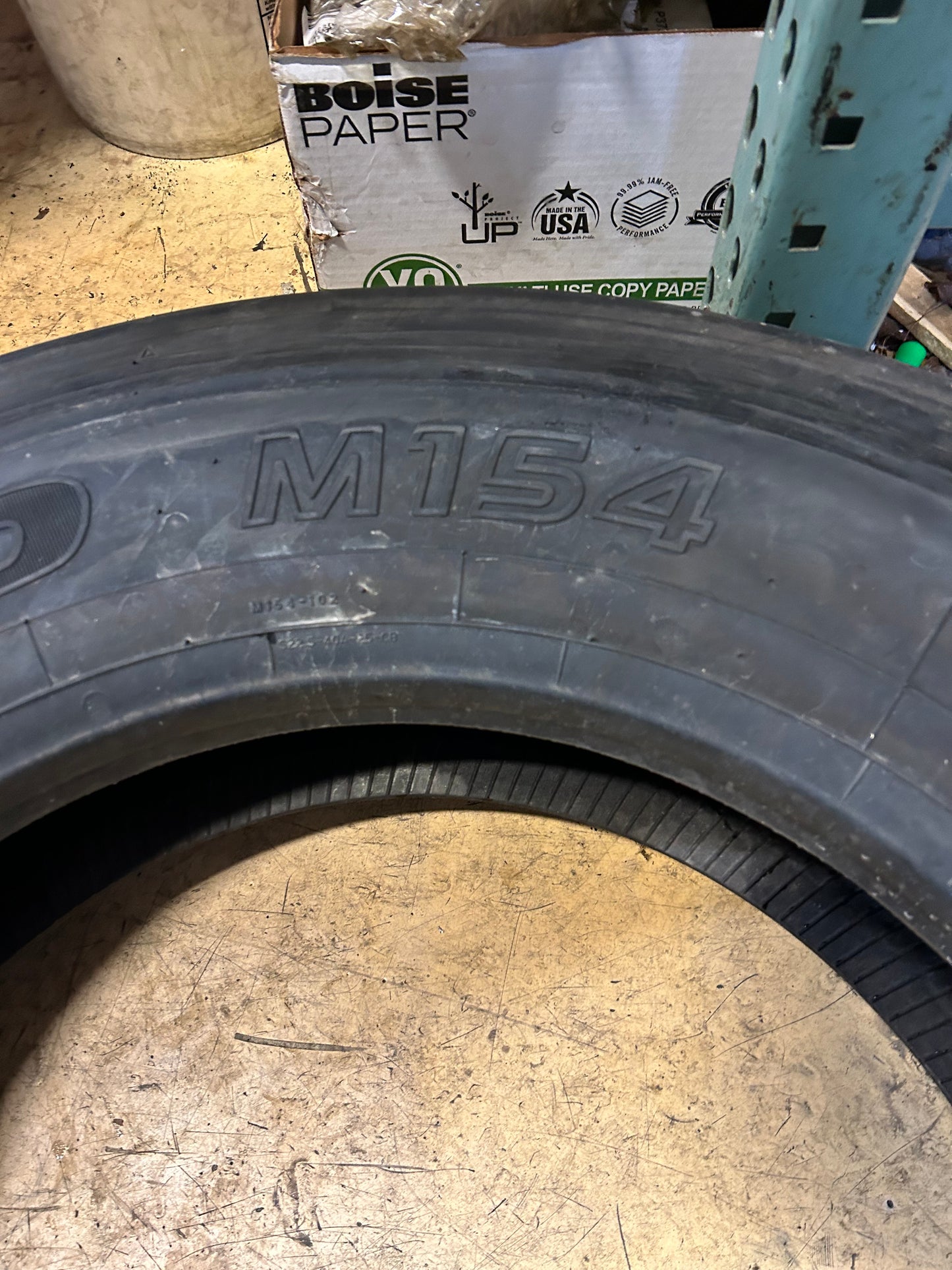 TOYO M154 BSW 265 75 22.5 138/135L 14PLY ALL POSITION TIRE 548760
