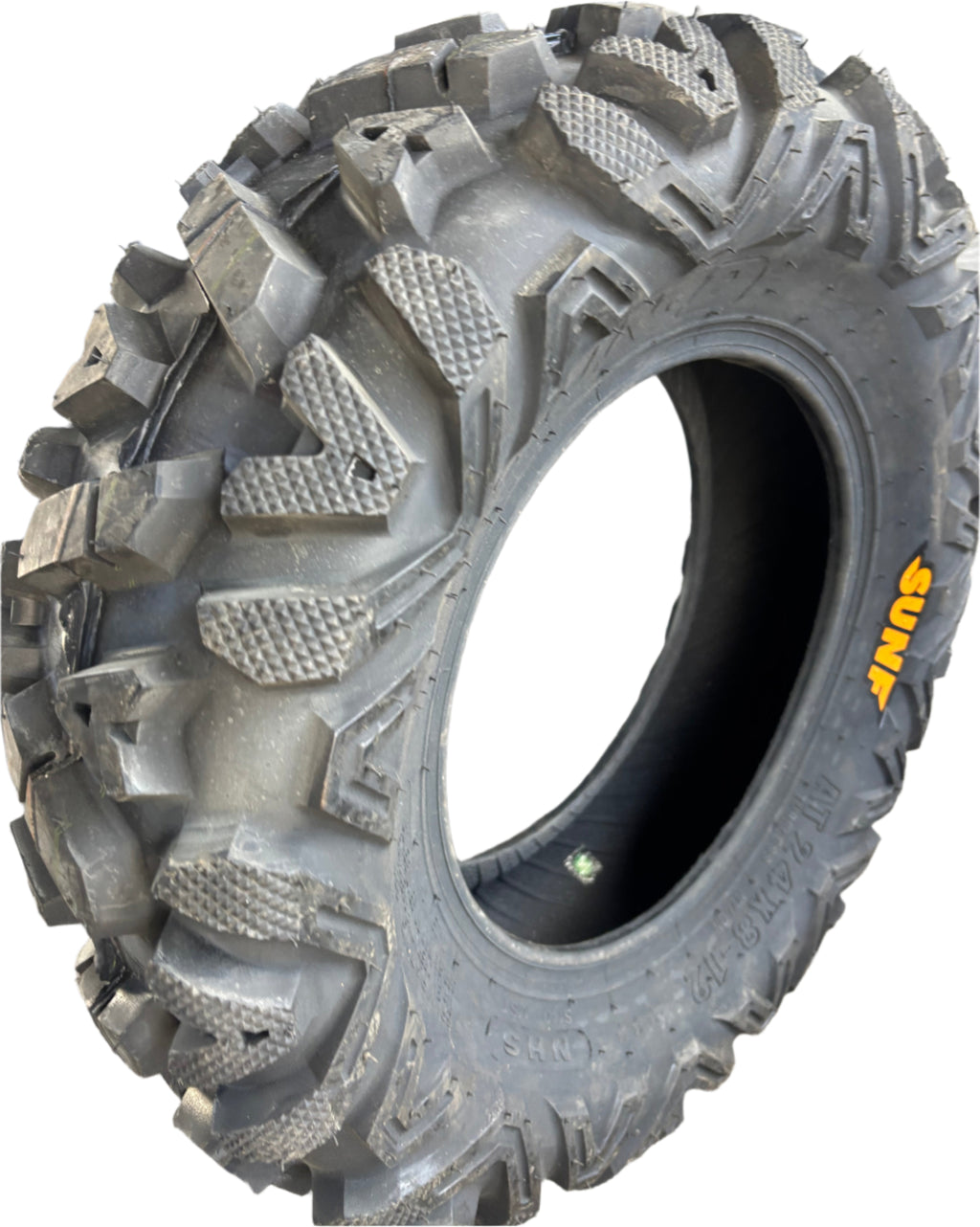 NOS SUNF POWER A033 BSW AT 24 8 12  6PLY ATV/UTV TIRE 240812