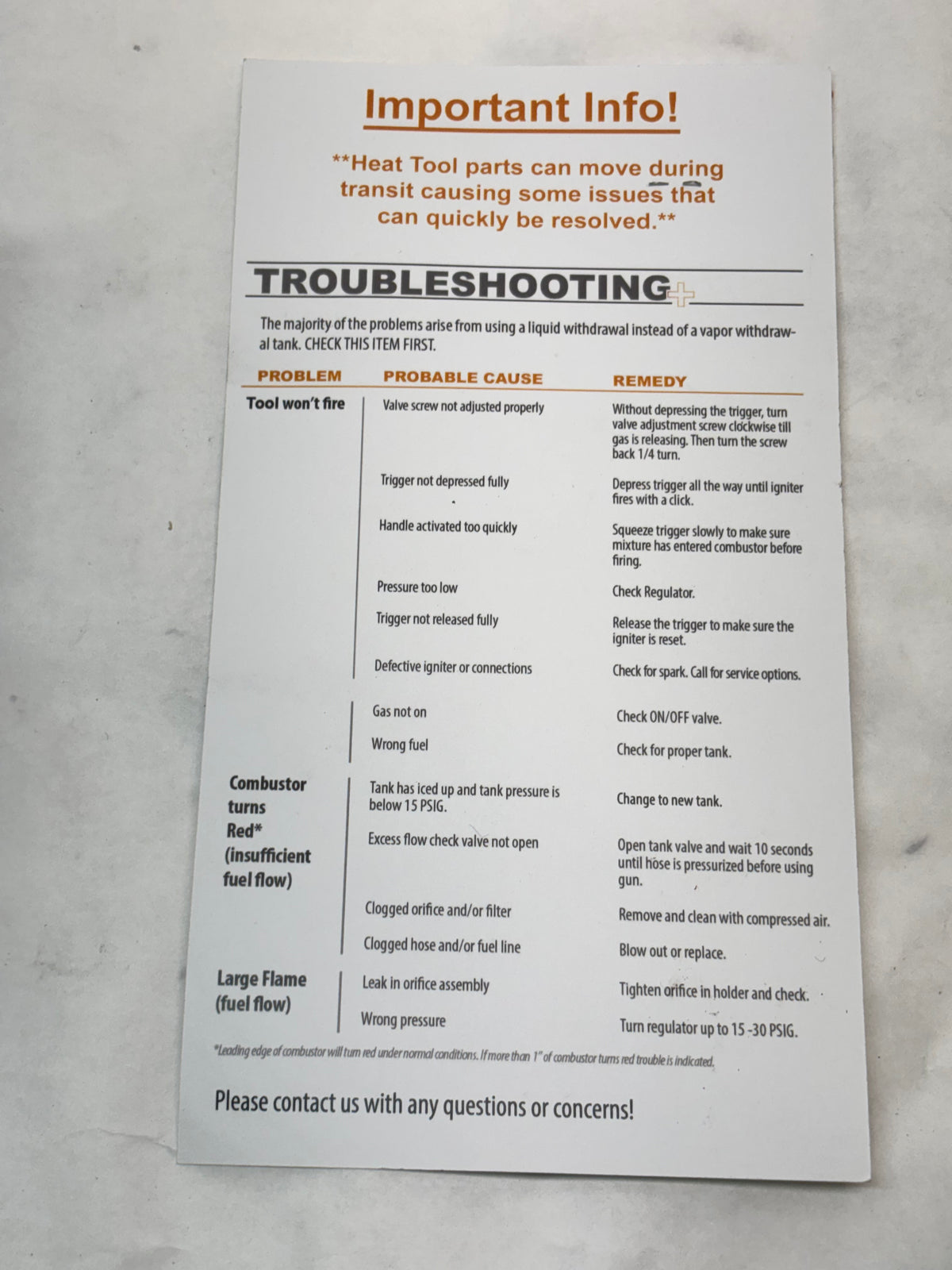 DR. SHRINK RAPIDSHRINK 100 PROPANE HEAT TOO DS-RS100