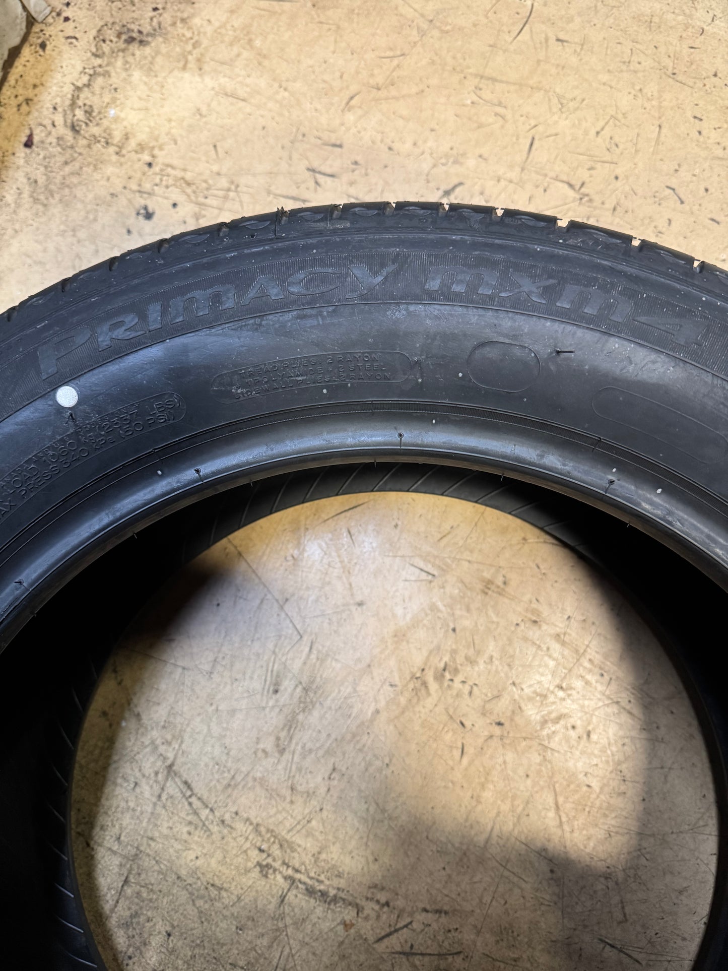 2 MICHELIN PRIMACY MXM4 ZP RSC (BMW) BSW P 265 50 20 110H XL TIRE 68949