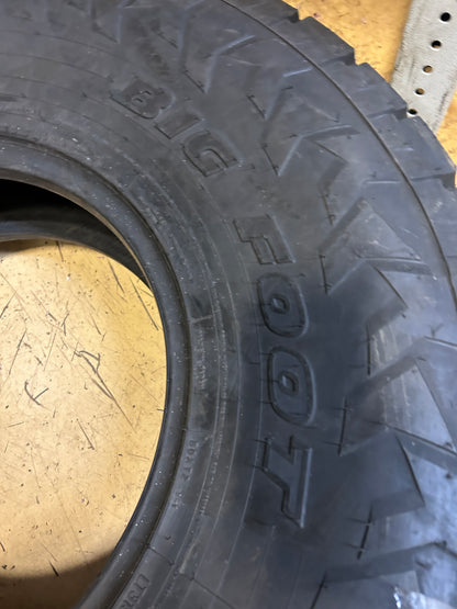NOS BIG O BIG FOOT A/T II BSW LT 315 75 16 127/124R 10PLY ALL TERRAIN TIRE BIG3157516