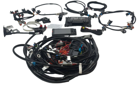 FITECH FUEL INJECTION 70050 ULTIMATE LS ECU & HARNESS INDUCTION SYSTEM STANDALONE KIT