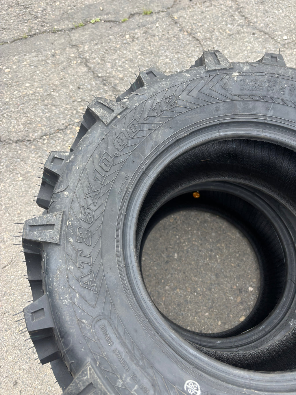(KSL Only) 5 WANDA JOURNEY P375 BSW P 25 10 12 6PLY ATV/UTV TIRE 10244