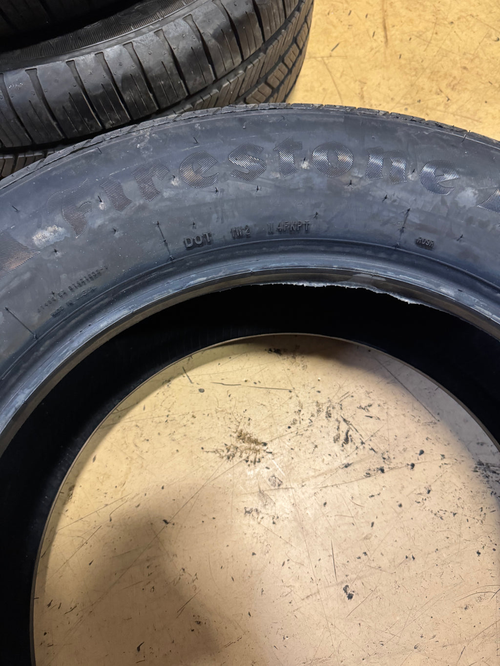 FIRESTONE FIREHAWK PURSUIT BSW P 255 60 18 108V ALL SEASON TIRE 012114