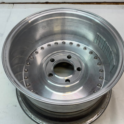 2 CENTER LINE AUTO DRAG 005 BRUSHED WHEELS 15X8.5 5X120.65 ET3 005P-58561+03