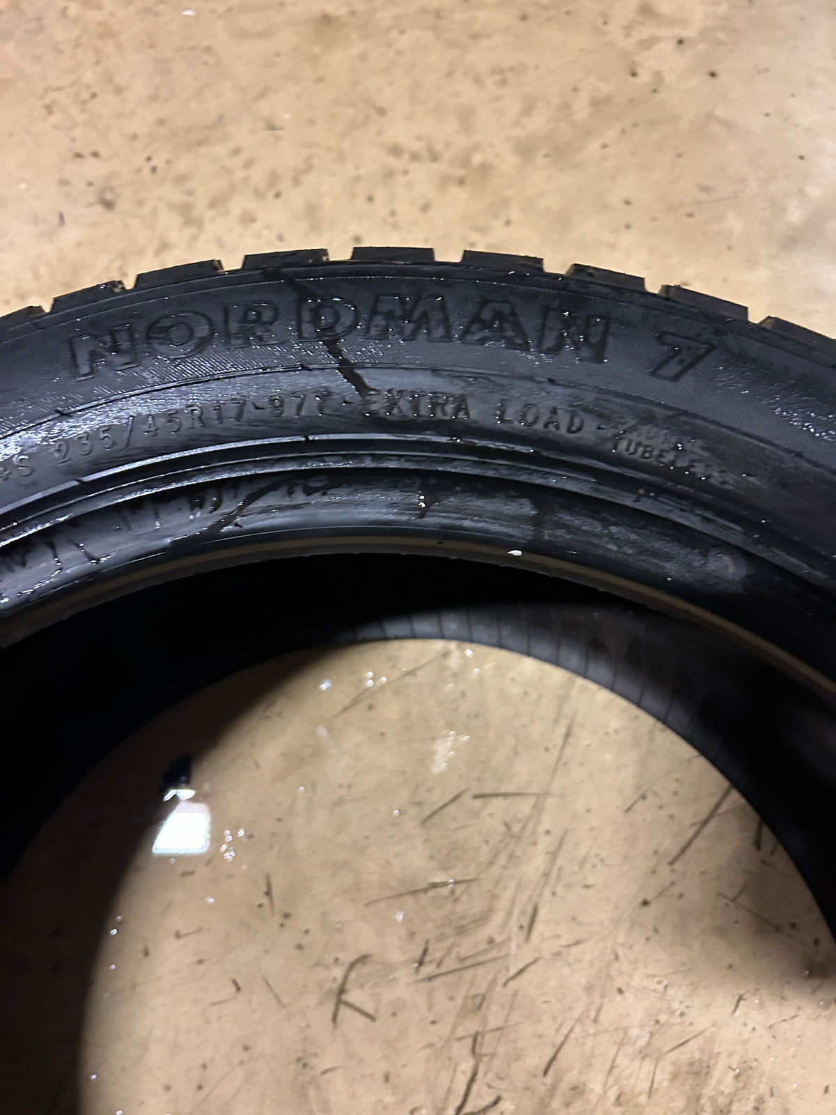 NOKIAN NORDMAN 7 BSW P 235 45 17 97T XL WINTER TIRE TS32380