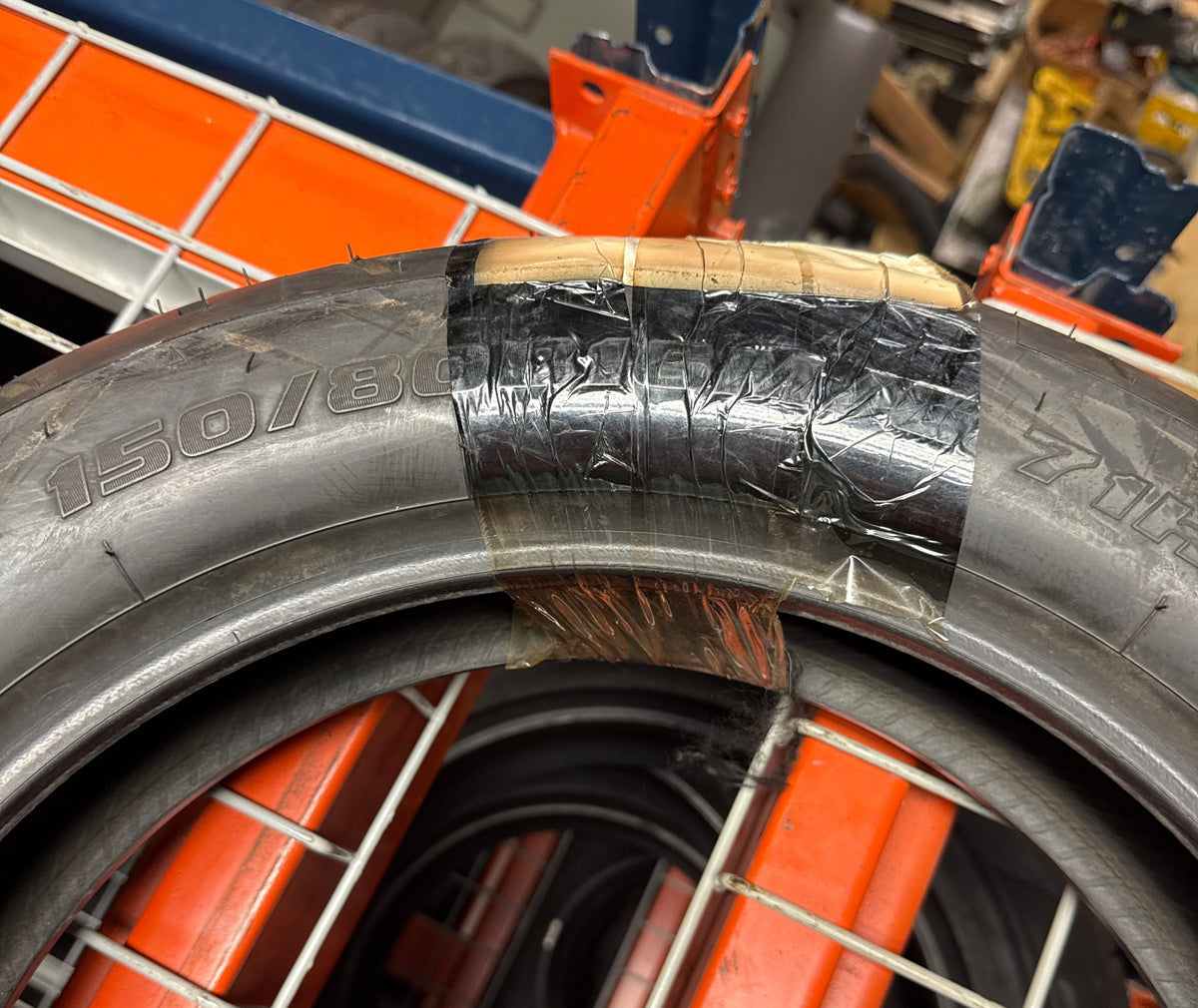 NOS BRIDGESTONE EXEDRA MAX 150 80 16 71H REAR MOTORCYCLE TIRE 004897