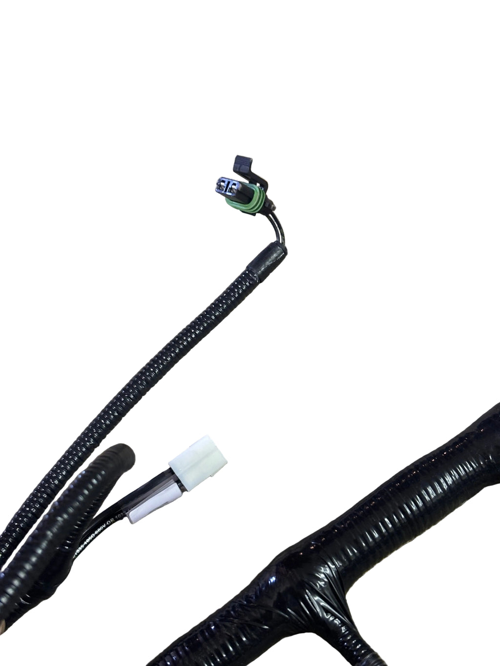 HEAVY DUTY WIRING HARNESS W/ MULTI-PIN CONNECTORS & HEAT SHIELDING