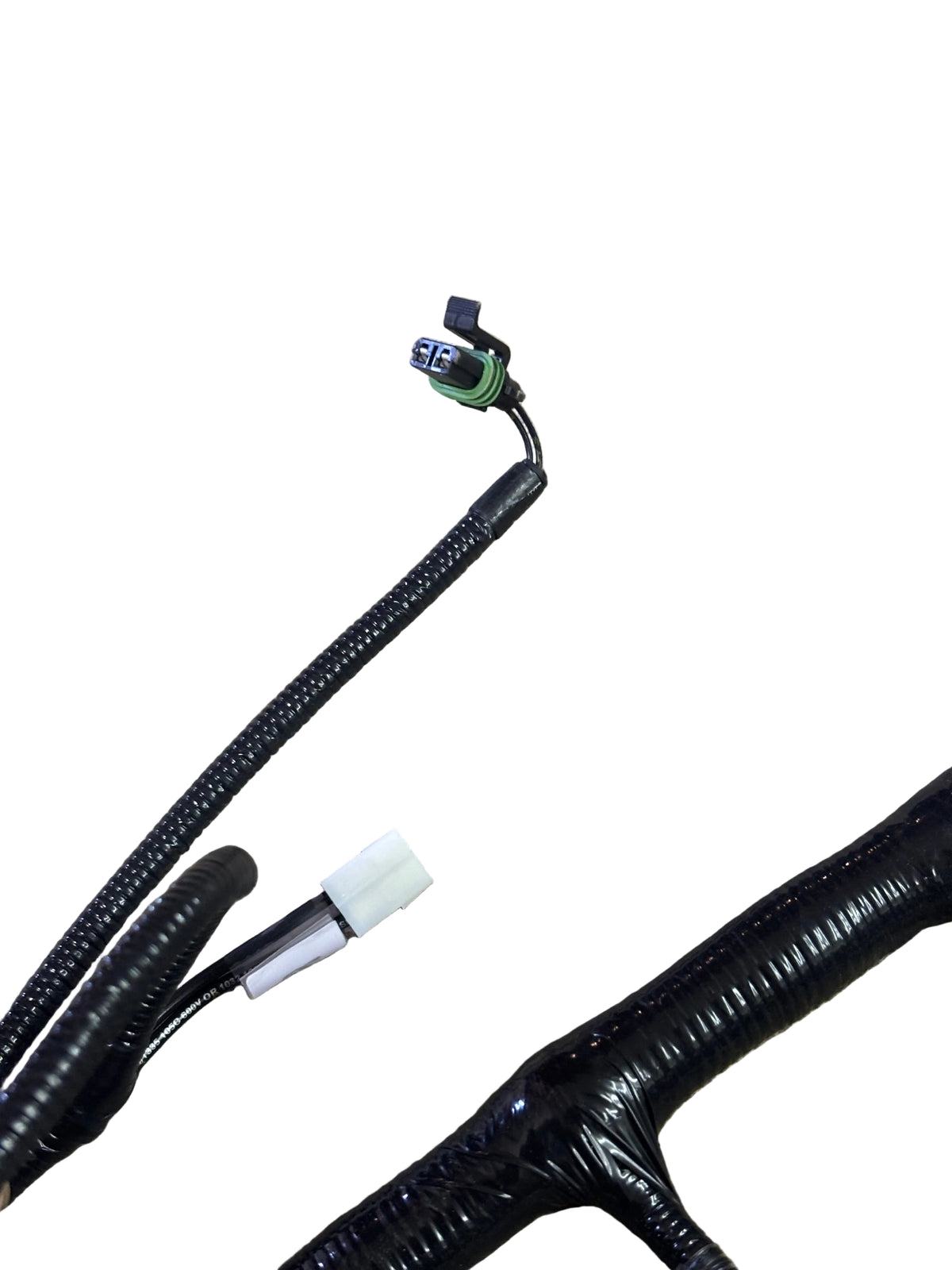 HEAVY DUTY WIRING HARNESS W/ MULTI-PIN CONNECTORS & HEAT SHIELDING