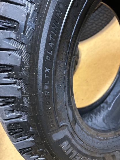 MICHELIN DEFENDER LTX PLATINUM BSW LT 295 65 20 129S 10PLY ALL SEASON TIRE 24424