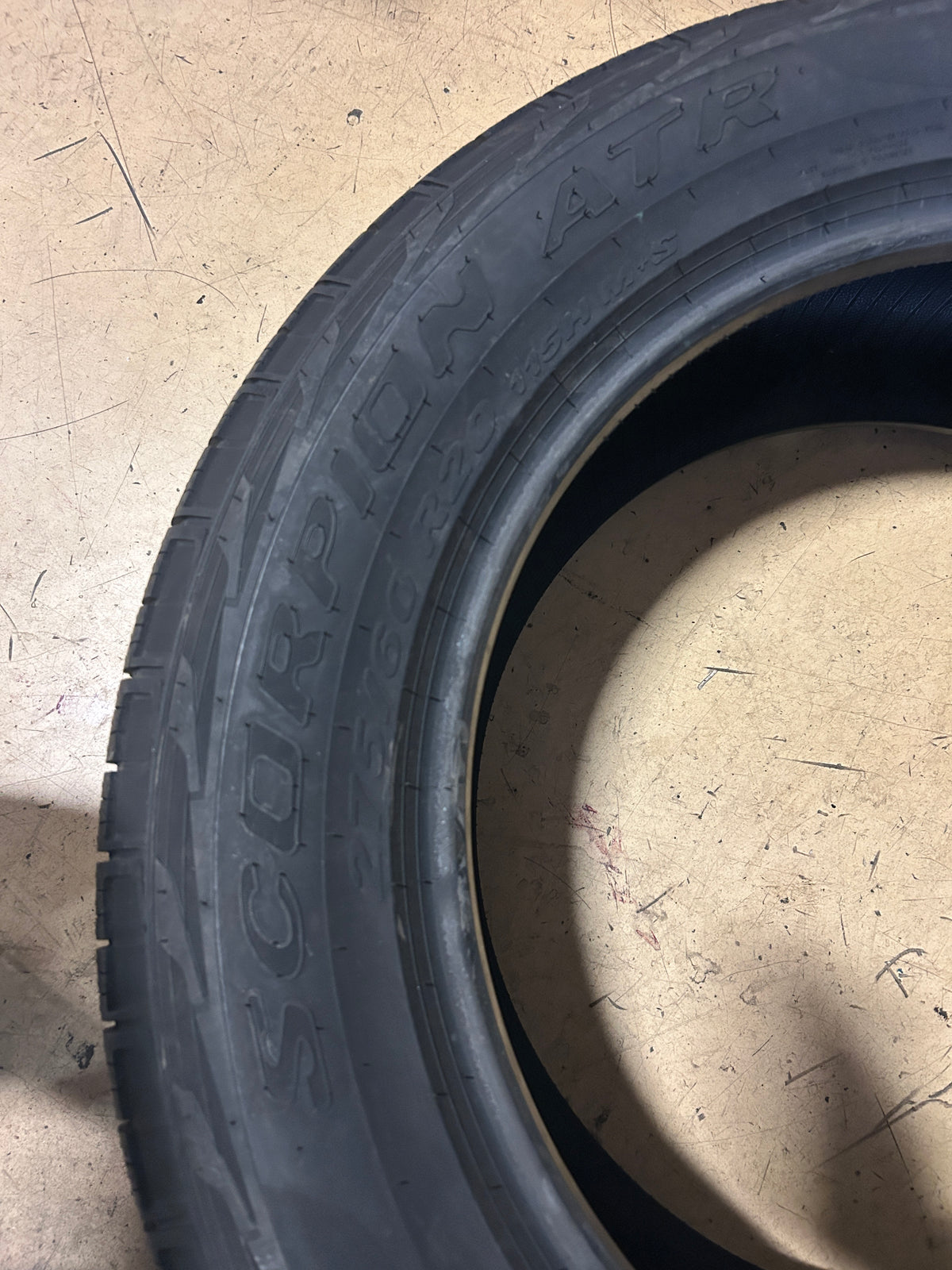 PIRELLI SCORPION ATR BSW P 275 60 20 115H SL ALL TERRAIN TIRE 4132300