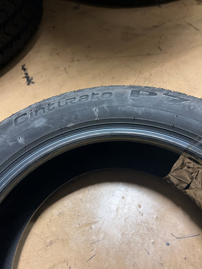 2 NOS PIRELLI CINTURATO P7 195 55 15 85H SL UHP SUMMER TIRES 2742200