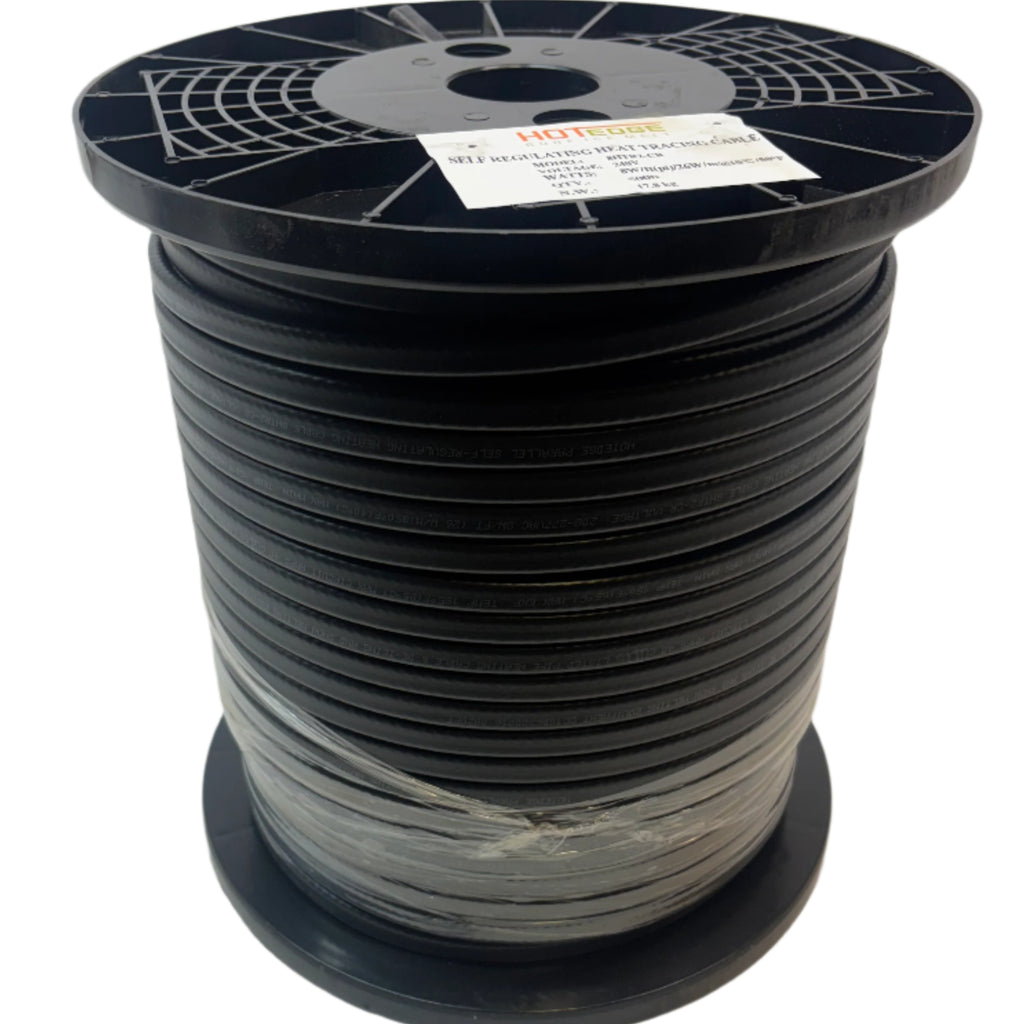 HOTEDGE ROOF ICE MELT SELF REGULATING HEAT TRACING CABLE 500 FT 240V 8W 8HTR2-CR