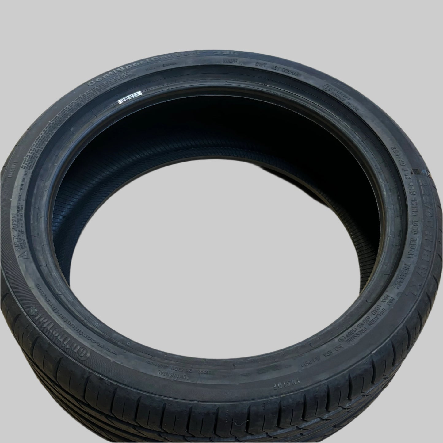 2 CONTINENTAL CONTISPORT CONTACT 5 SSR (MOE) P 225 40 18 92W XL TIRE 03586880000 ALL SEASON MERCEDES