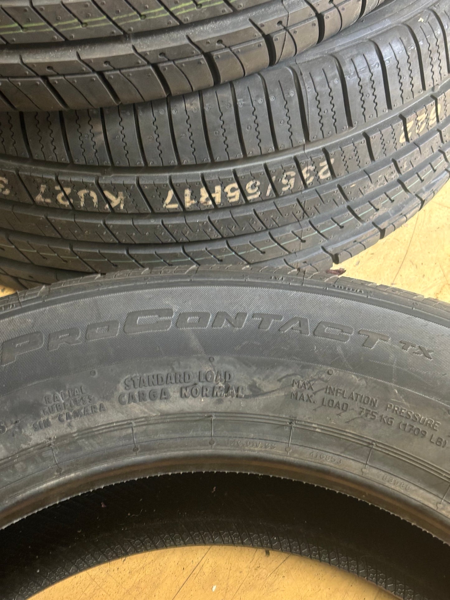 CONTINENTAL PROCONTACT TX P 215 65 17 99H SL ALL SEASON TIRE 15507710000