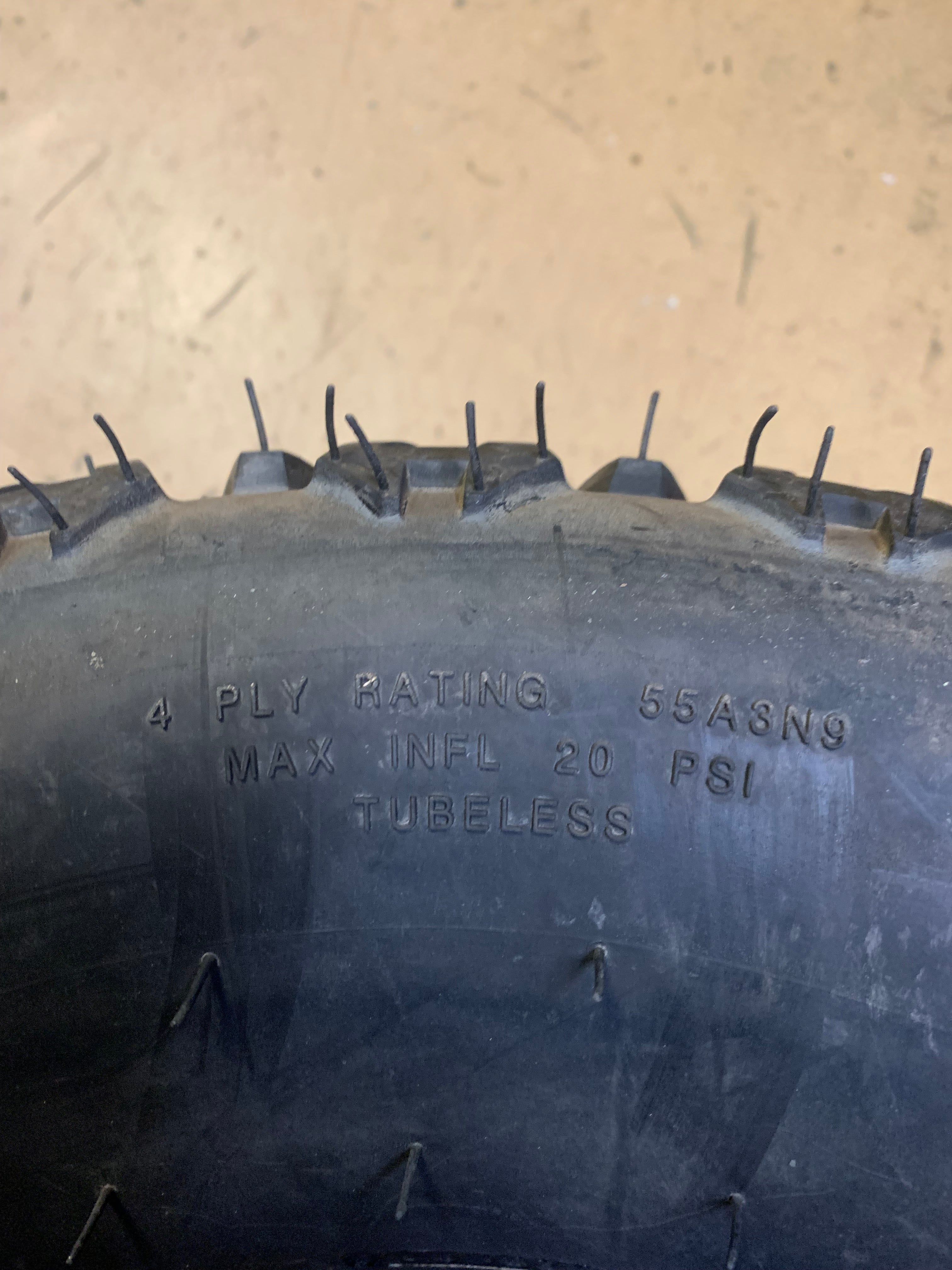 CARLISLE ALL TRAIL II  BSW AT 24 10.5 10 4PLY ATV/UTV TIRE 55A3N9