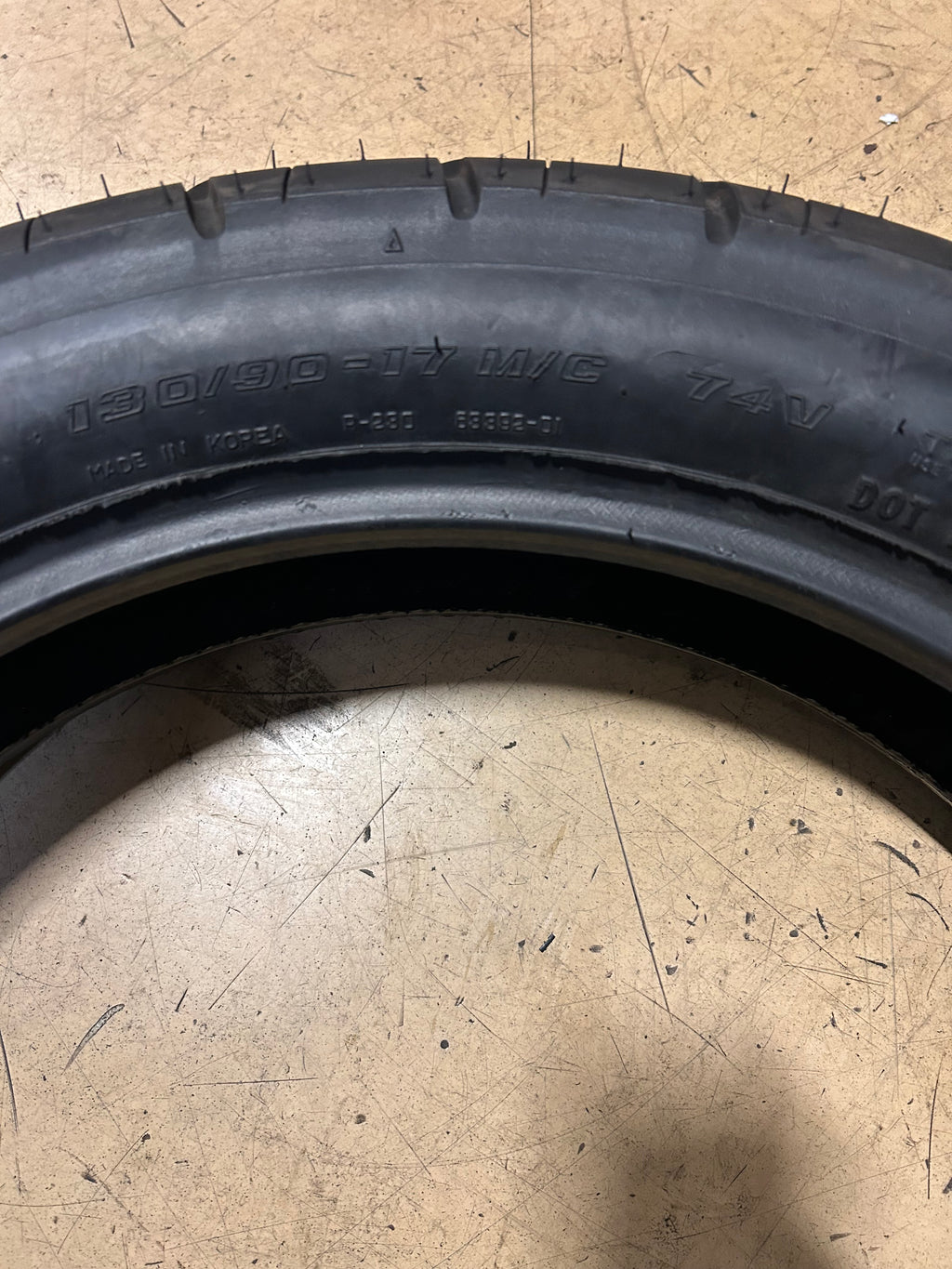 SHINKO R230 TOUR MASTER BSW 130 90 17 74V REAR MOTORCYCLE TIRE 874173