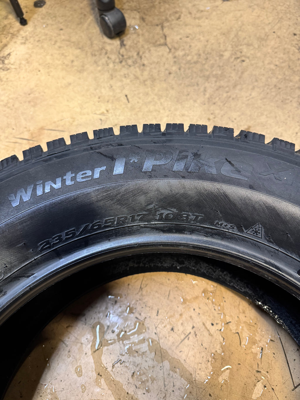 HANKOOK WINTER I PIKE X BSW P 235 65 17 108T XL WINTER TIRE 1028922