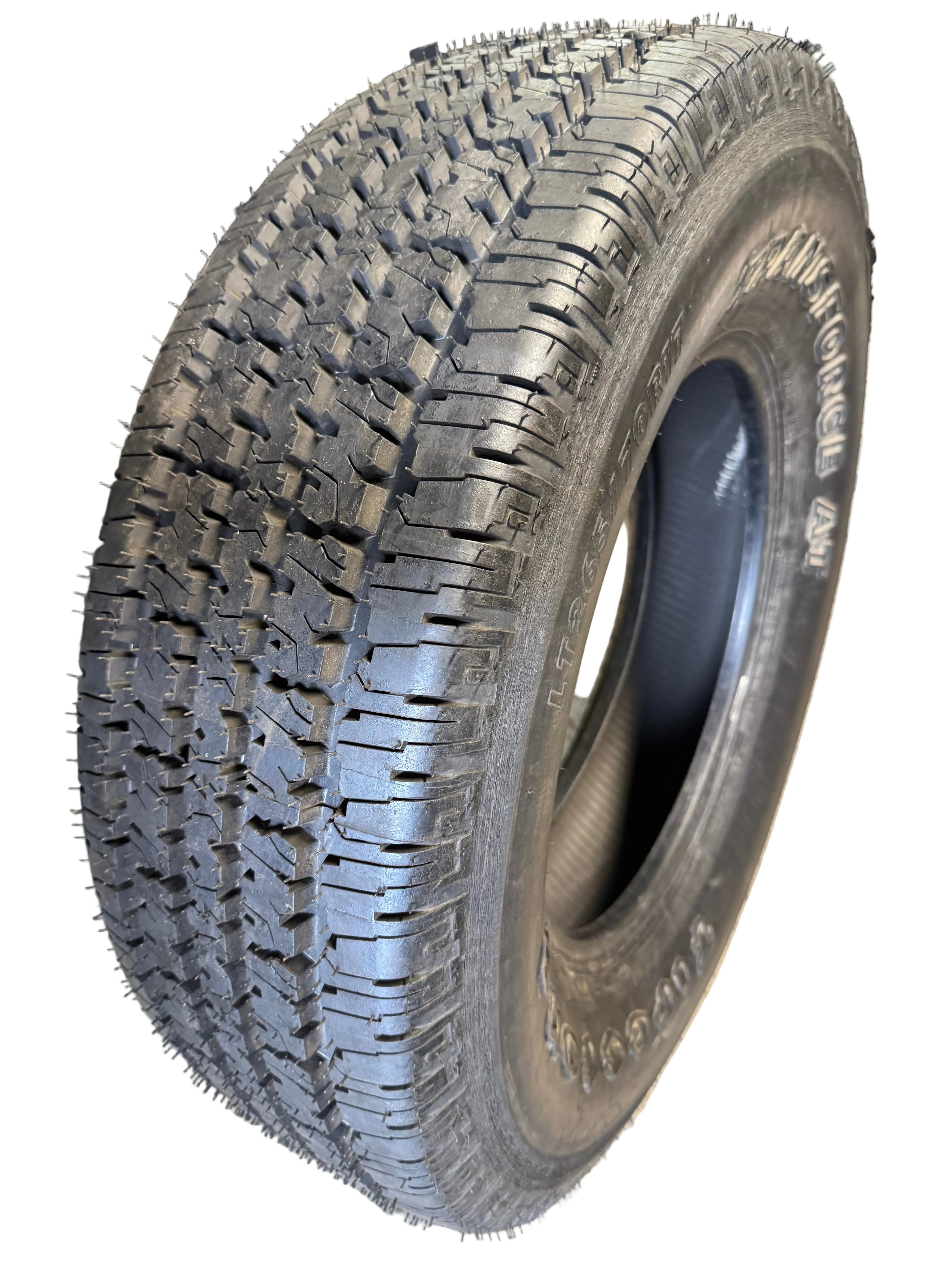 NOS TIRE RECAPPERS II RETREAD COMMERCIAL H/T OWL LT 265 70 17 121/118R 10PLY TIRE FTA2656017