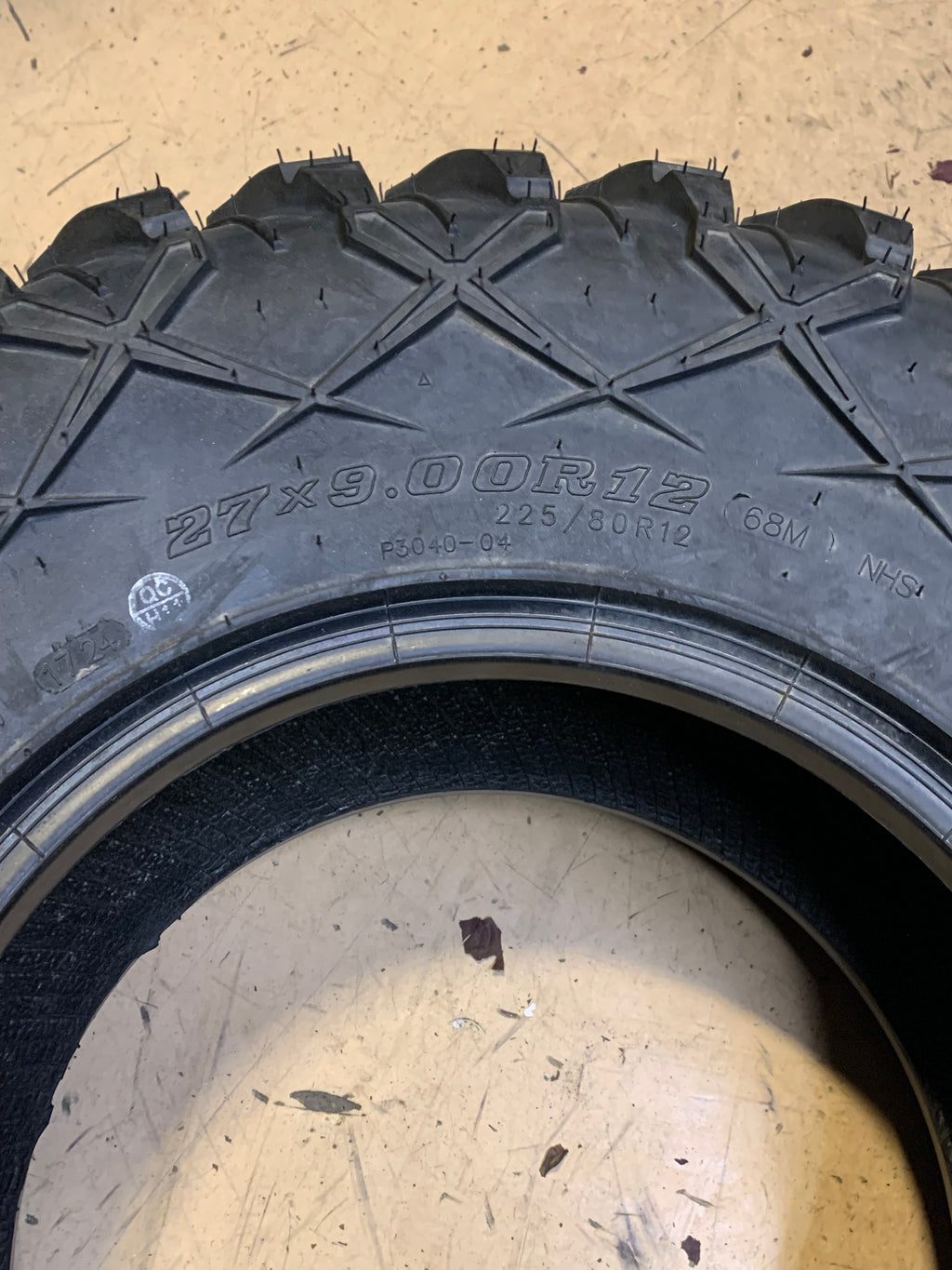 NOS TUSK TERRABITE BSW AT 27 9 12 68M 8 PLY ATV/UTV TIRE P3040