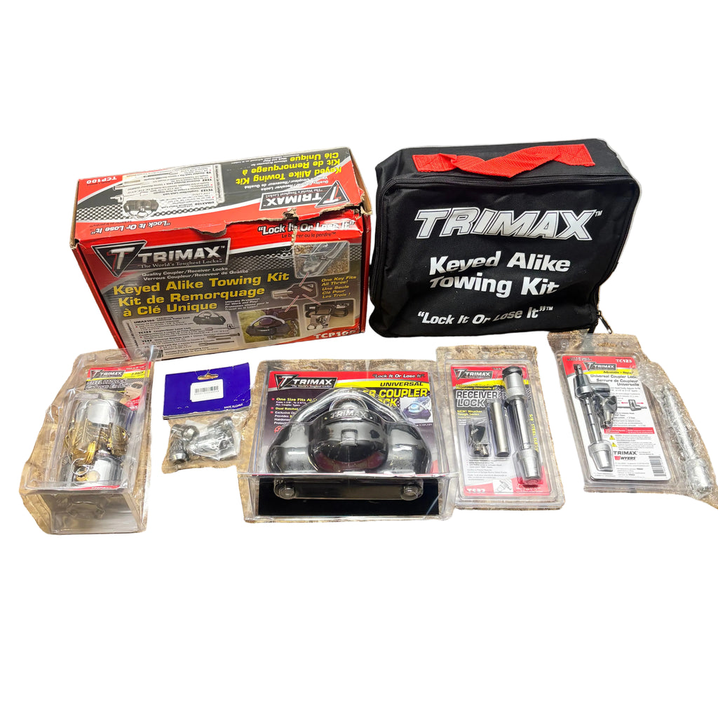 TRIMAX LOCKS TCP100 UNIVERSAL TOWING KIT DELUXE