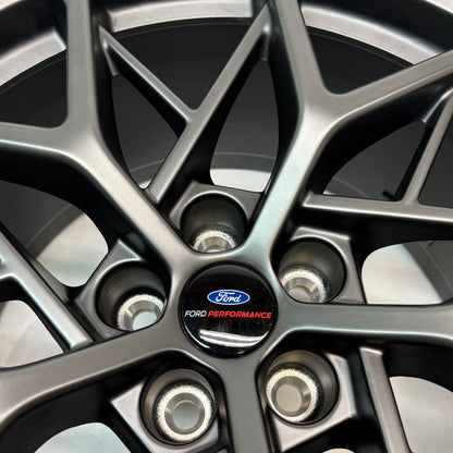 GENUINE FORD PERFORMANCE TARNISHED DARK ALUMINUM MUSTANG 19X10.5 5X4.5 ET24 FRONT WHEEL MR3C-1007-TA