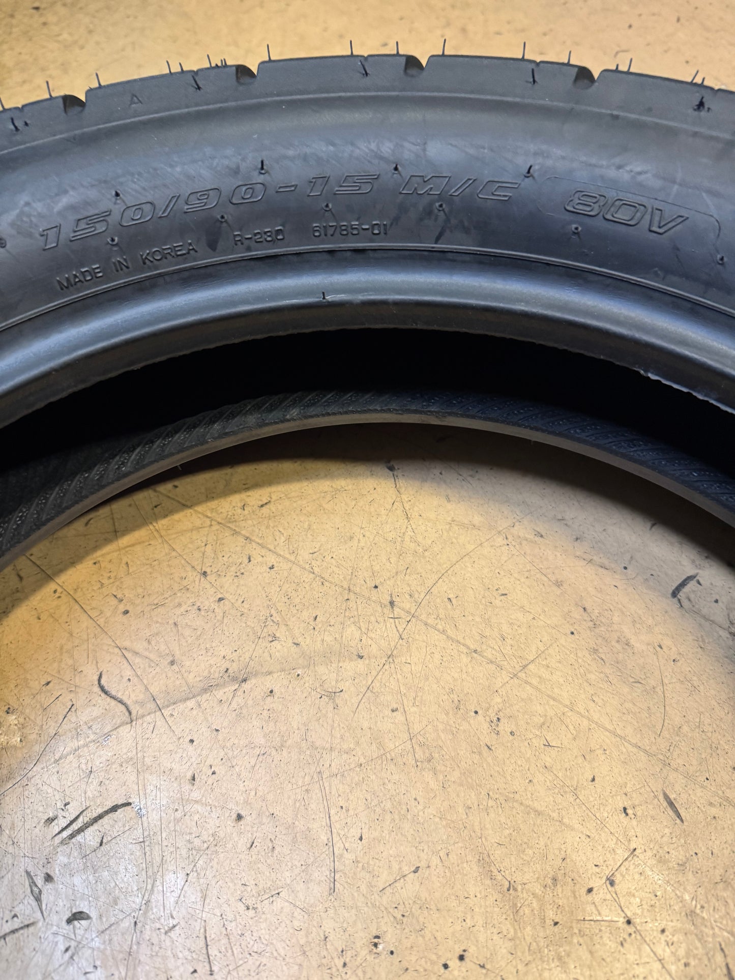 SHINKO 230 TOUR MASTER BSW 150 90 15 80V REAR MOTORCYCLE TIRE 874176