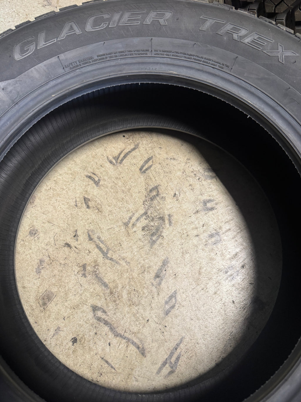 NOS MASTERCRAFT GLACIER TREX BSW P 245 60 18 105T WINTER TIRE 167243010