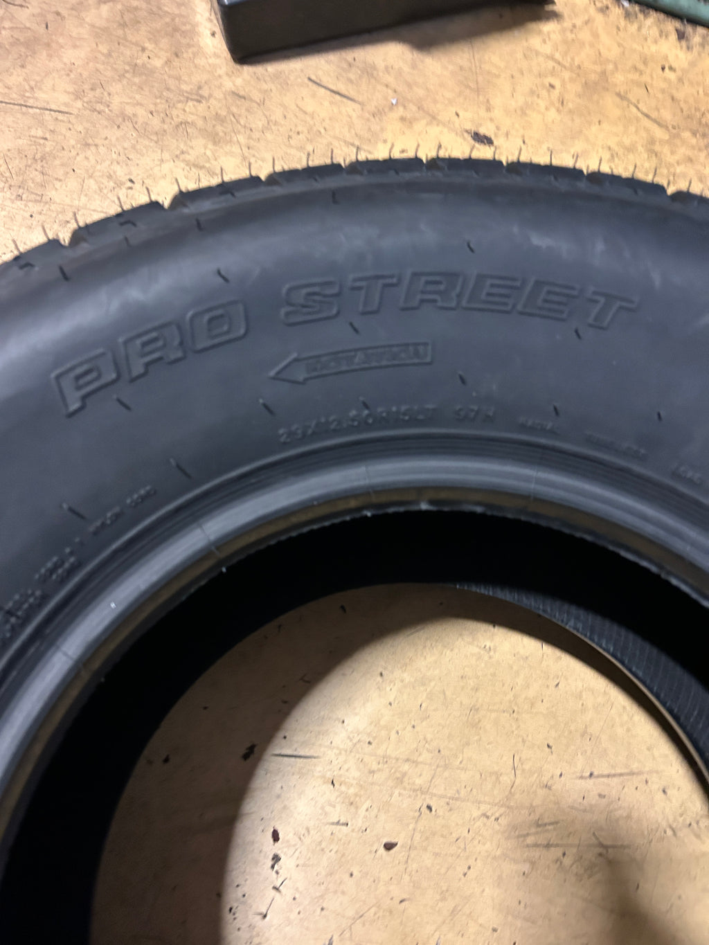 HOOSIER PRO-STREET BSW LT 29 12.5 15 97H RACING TIRE 19155