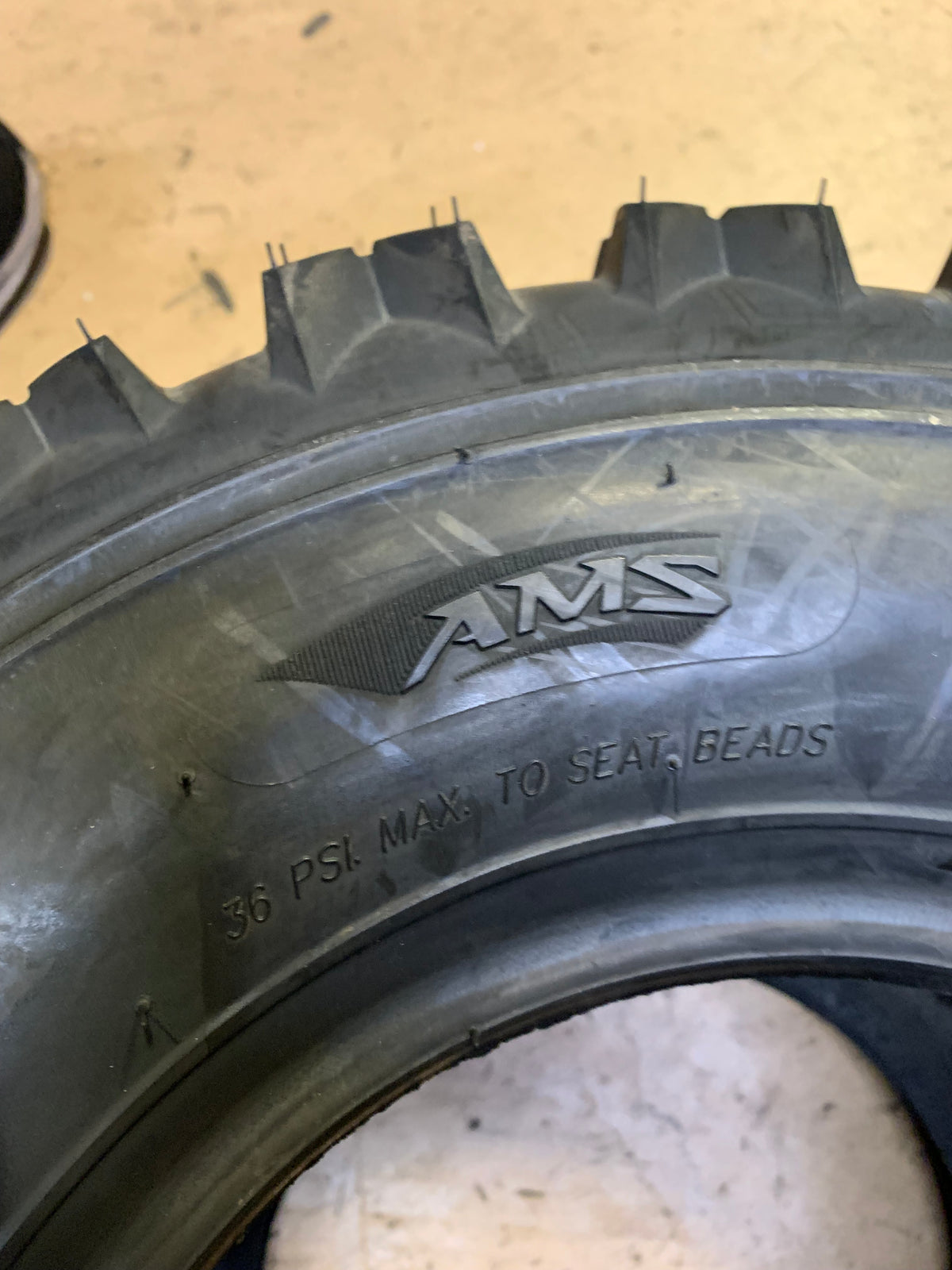 AMS PACTRAX II BSW AT  20 11 9 43N 6PLY REAR ATV/UTV TIRE 9023670