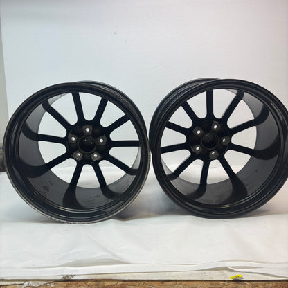 GENUINE PORSCHE 991 II C4 4S 4 S STAGGERED SET OF WHEELS R: 20X11 ET56 F: 20X8.5 ET49